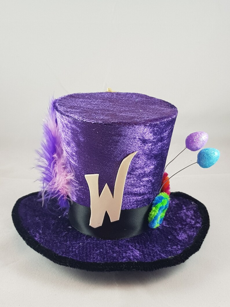 Willy Wonka Chocolate Factory Mini Top Hat Fancy Dress Etsy