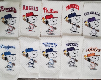 BASEBALL KITCHEN TOWELS