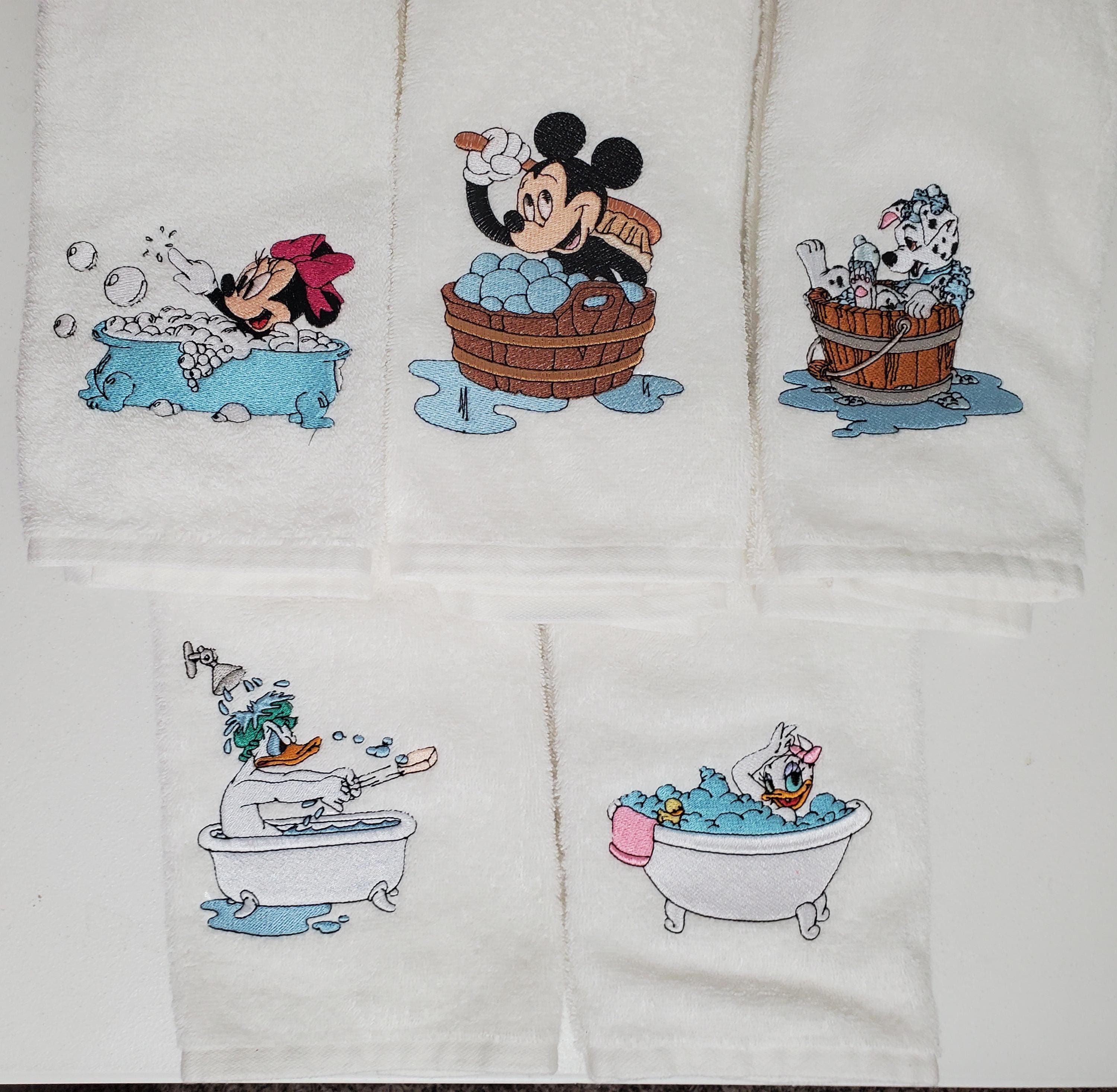 Bathroom Hand Towels, Disney - Etsy