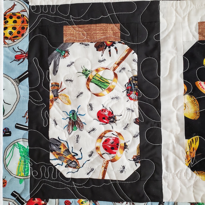 Bugs in Jars Quilt - Etsy