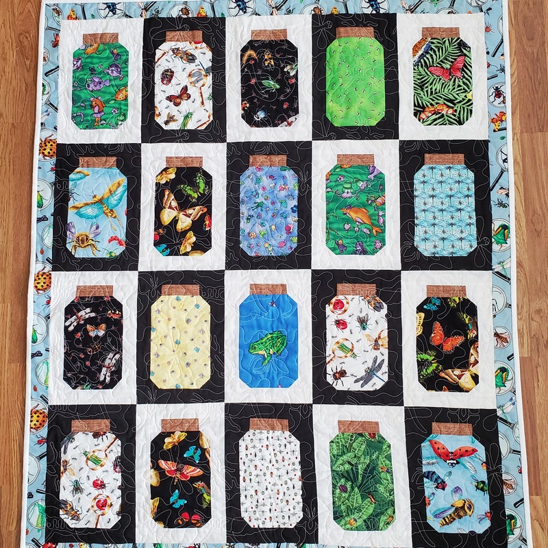 Bug Jar Quilt - Etsy