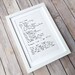 sairah  reviewed Medium Oak or White Framed Embroidered Canvas with Handwritten Recipe - Your Child's Handwriting - Sew Unique Artwork - Old Family Recipe
