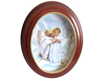 Reco International Plate Sandra Kuck Carousel of Dreams In Box 456A