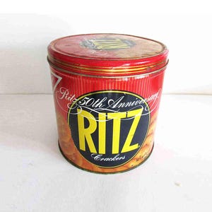 1984 50th Anniversary Ritz Cracker Tin - Etsy