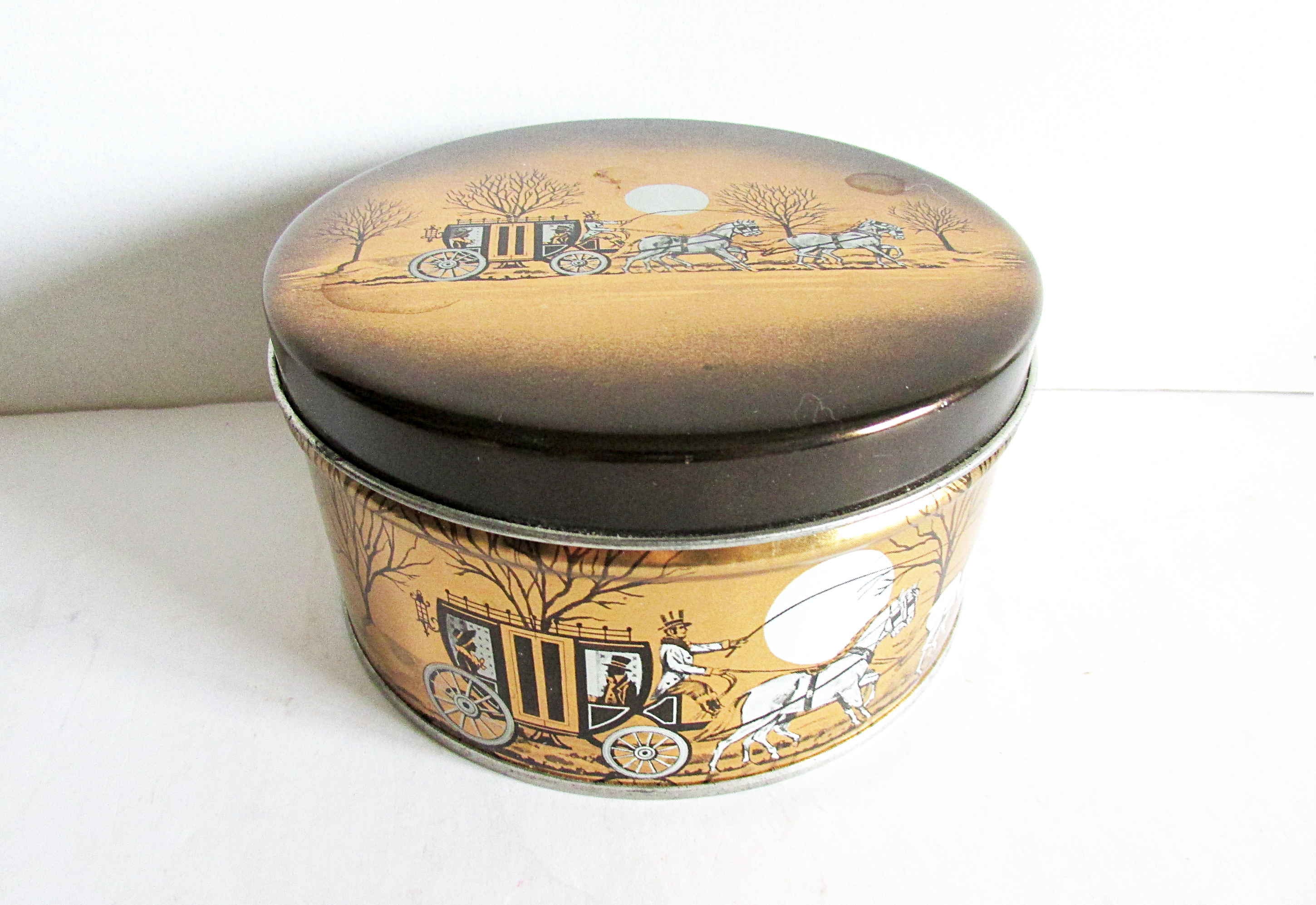 Vintage Cherrydale Farms Cashew Butter Crunch Candy Tin Etsy