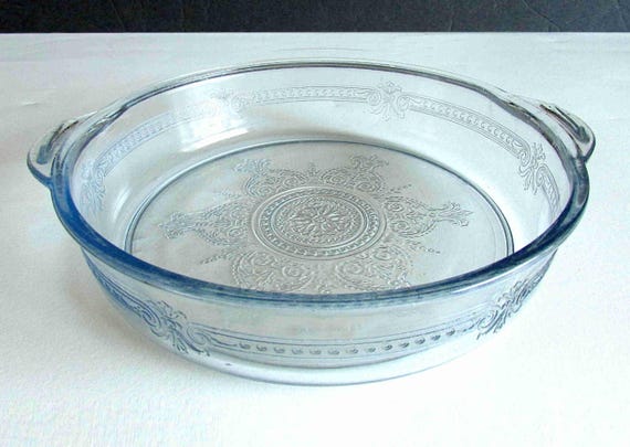 1930s Fire King Anchor Hocking Philbe Sapphire Blue Ovenware