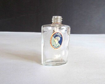 vintage blue waltz perfume bottle