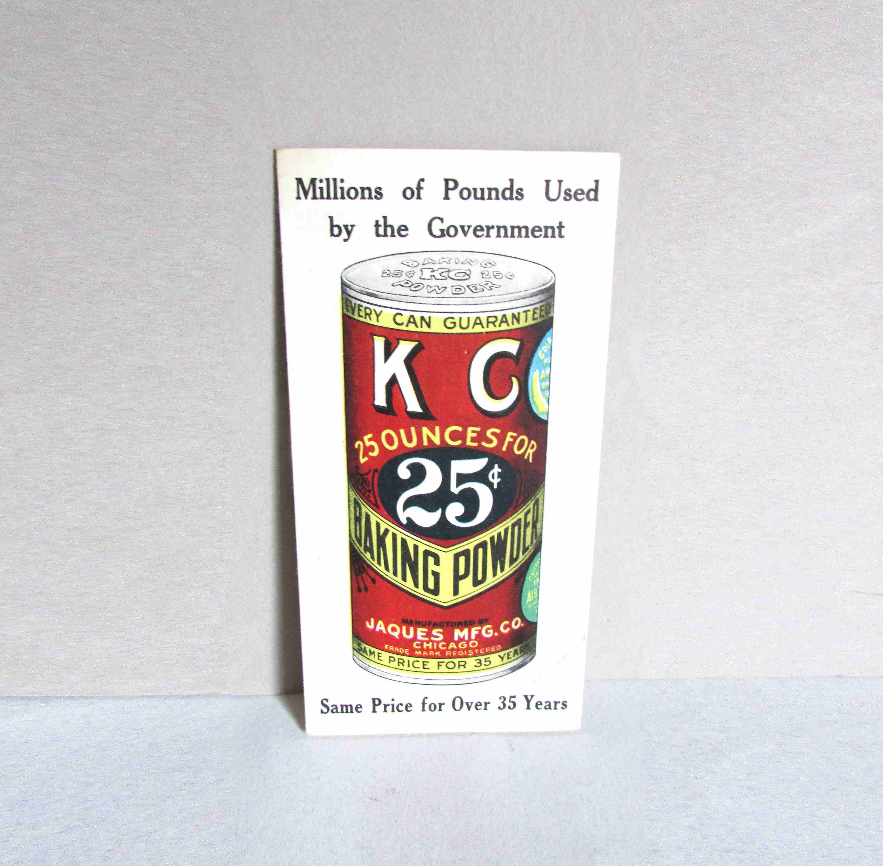 Vintage 1930s KC Baking Powder Advertisement Pamphlet Illustrated ...