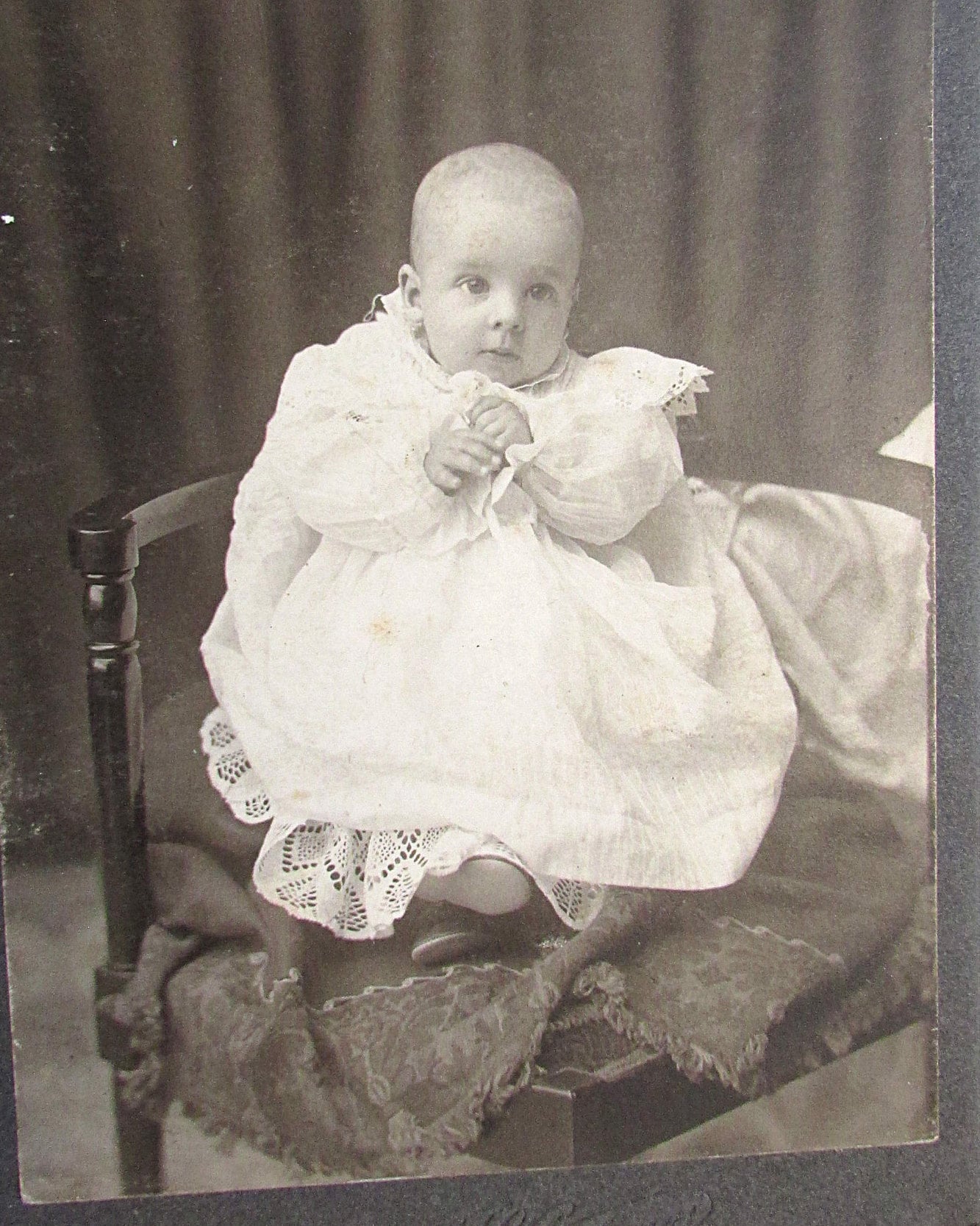 white christmas dresses Baby Boy Christening Outfit with Bonnet