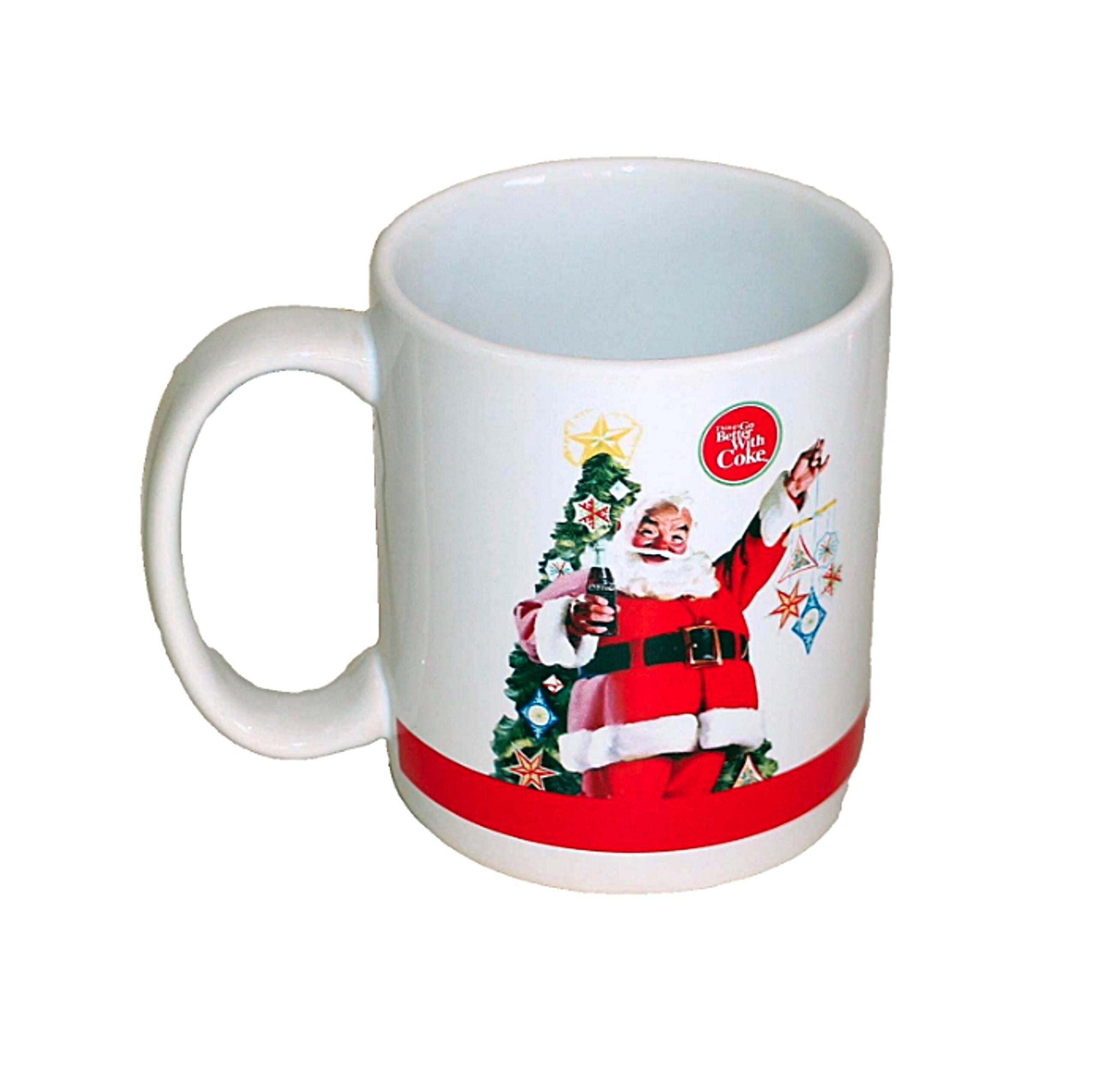 Coca Cola Santa Claus Things Go Better With Coke Christmas Coffee Mug Cup  Porcelain Made by Houston Harvest 3.25 X 4 Inches Tall FREE SH - Etsy