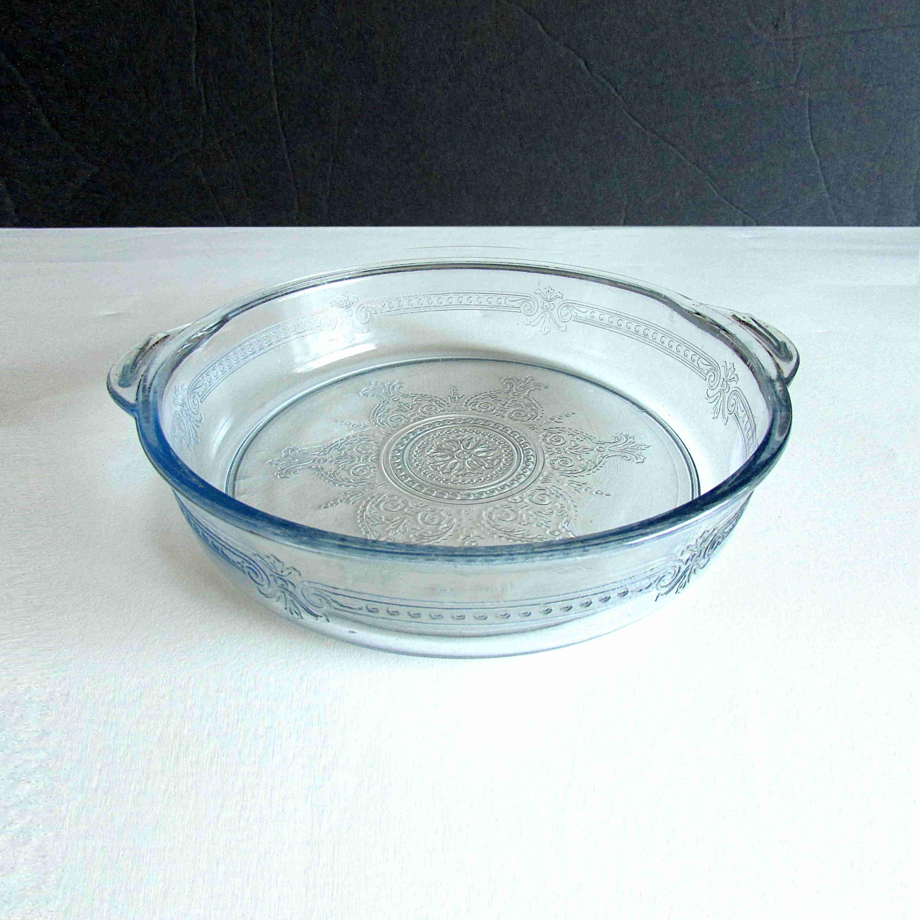 1930s Fire King Anchor Hocking Philbe Sapphire Blue Ovenware