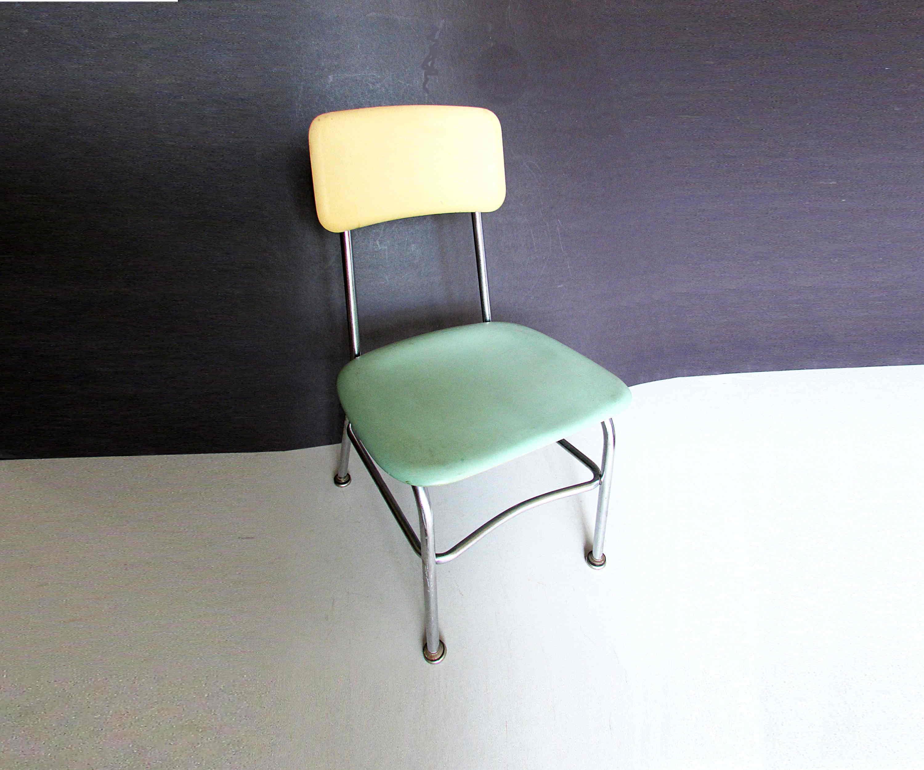 Green Cream Mid-century Heywood Wakefield 
