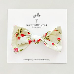 vintage sage strawberry bow, strawberry hair bow, strawberry baby headband, strawberry baby bow, strawberry bow, strawberry baby shower, bow