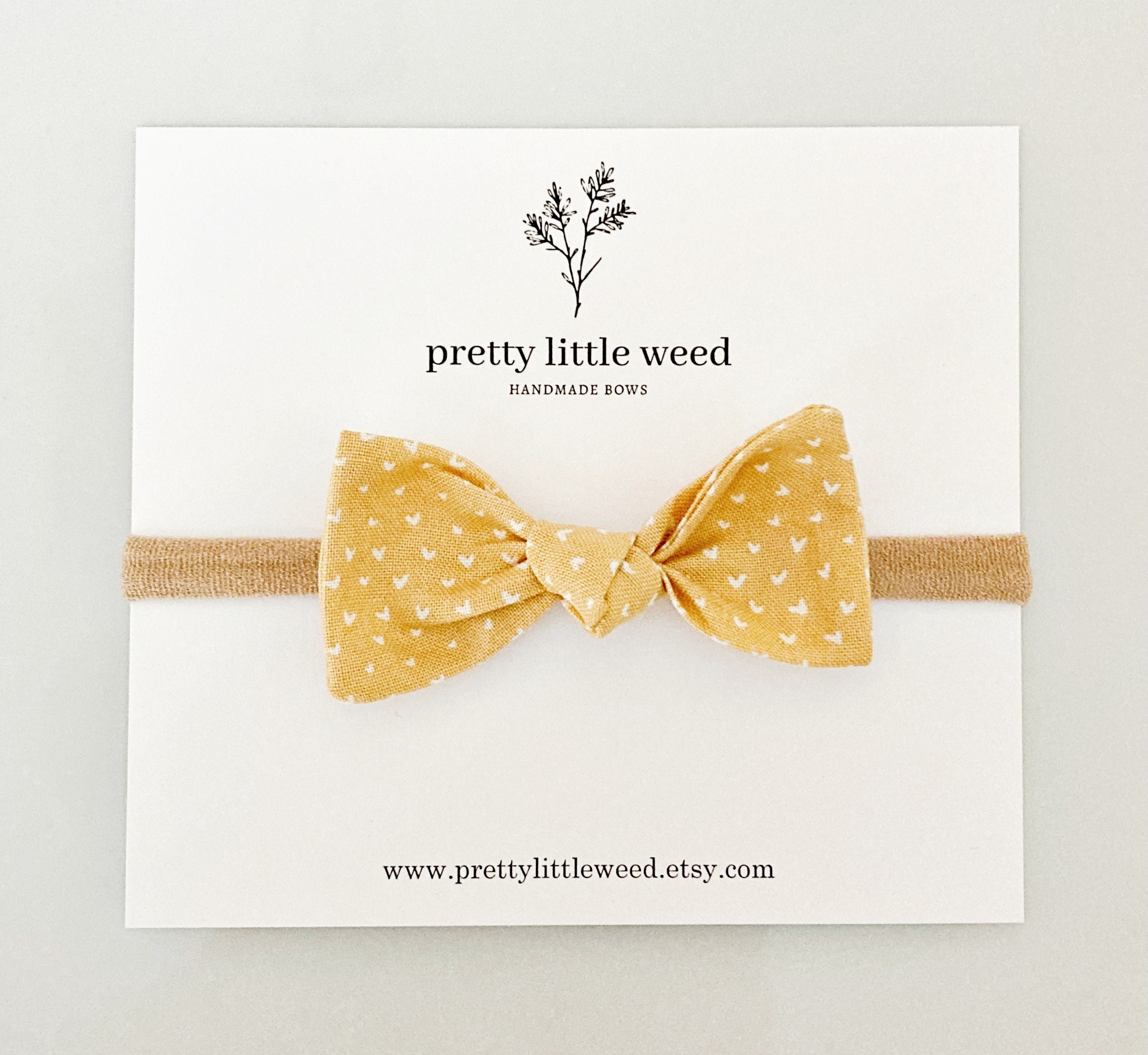専用② Mini Heart Toddler Hair Bow, Spring Headband Clip - Etsy