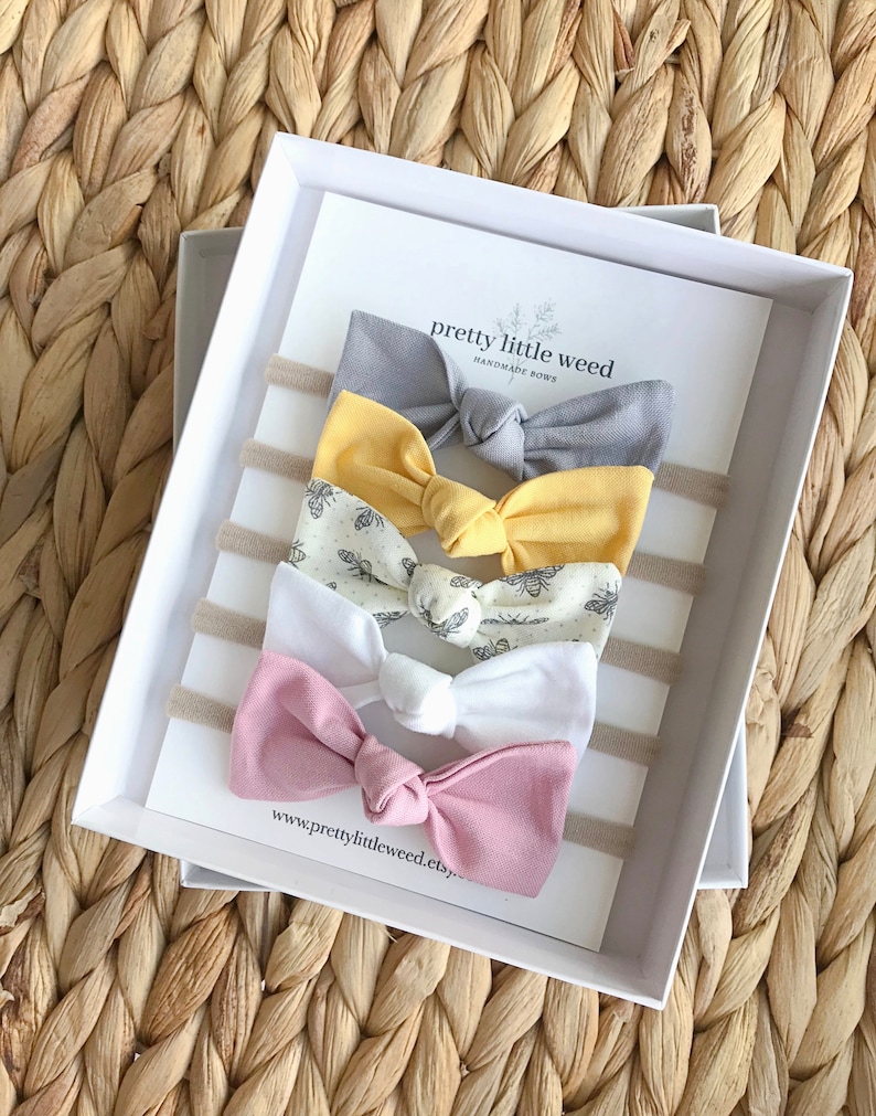 bows honey bee headband honey bee bows baby shower gift baby bee bows toddler headband bee hair bows baby headband bee headband
