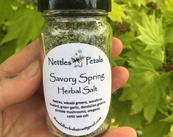 Savory Spring fresh herb salt - limited edition blend