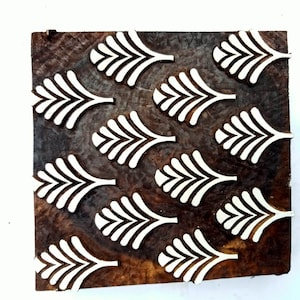 Stoffdruck Holzstempel Designs Muster Dyi