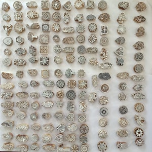 10 Stück 25 Dollar Kauf Beliebige Holzdruckblöcke Mix Designs Mehr als 100 Verschiedene Designs Verschiedene Angebote