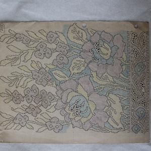 Vintage Handmade Design Alte Seltene Florale Bunte Designs Indisches Papierdesign