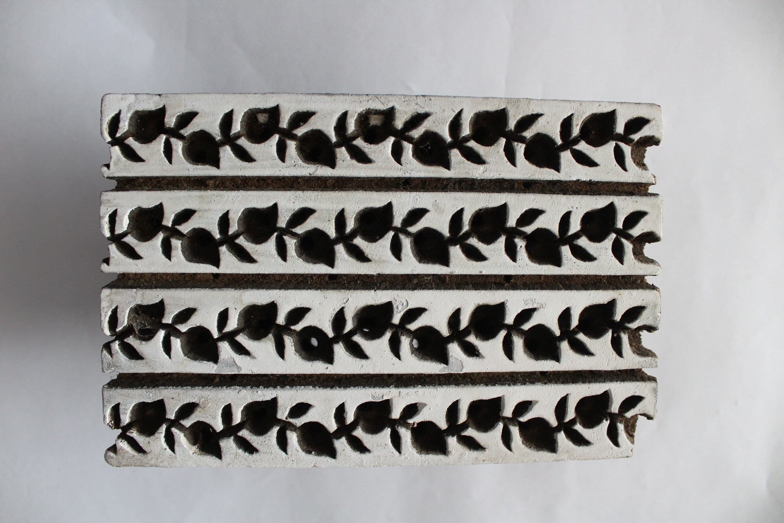 Wooden Block Printing Hand Curved Fabric Print Design Vintage Etsy