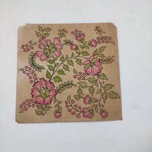 Blumen Vintage handgemachte Dekor Indianer Designs Sammlerstücke