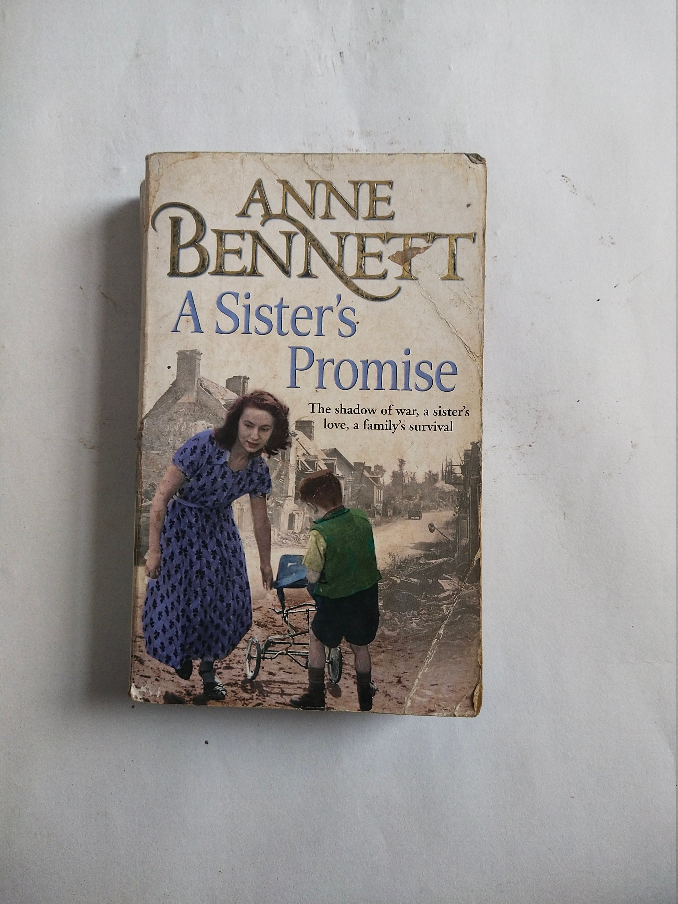 Old english book of Anne Bennett rare collectible a sisters promise 442 ...