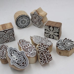 Mix Designs Holzklischee 10 verschiedene Motive färben