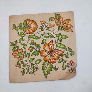 Paisley Designs handgemaakte bloemenkunstwerken op papier om te verzamelen