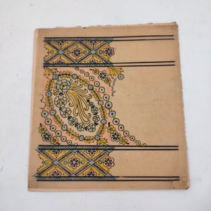 Textile handgefertigte Blumenmuster florale traditionelle Kunstwerke Sammlerstücke