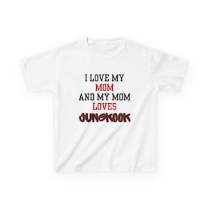 I Love Jung Kook Shirt - Etsy
