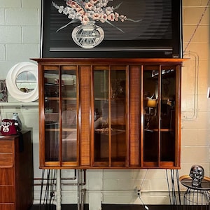 Mid-Century Modern Display Cabinet by American Martinsville