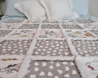 gray winnie the pooh crib bedding