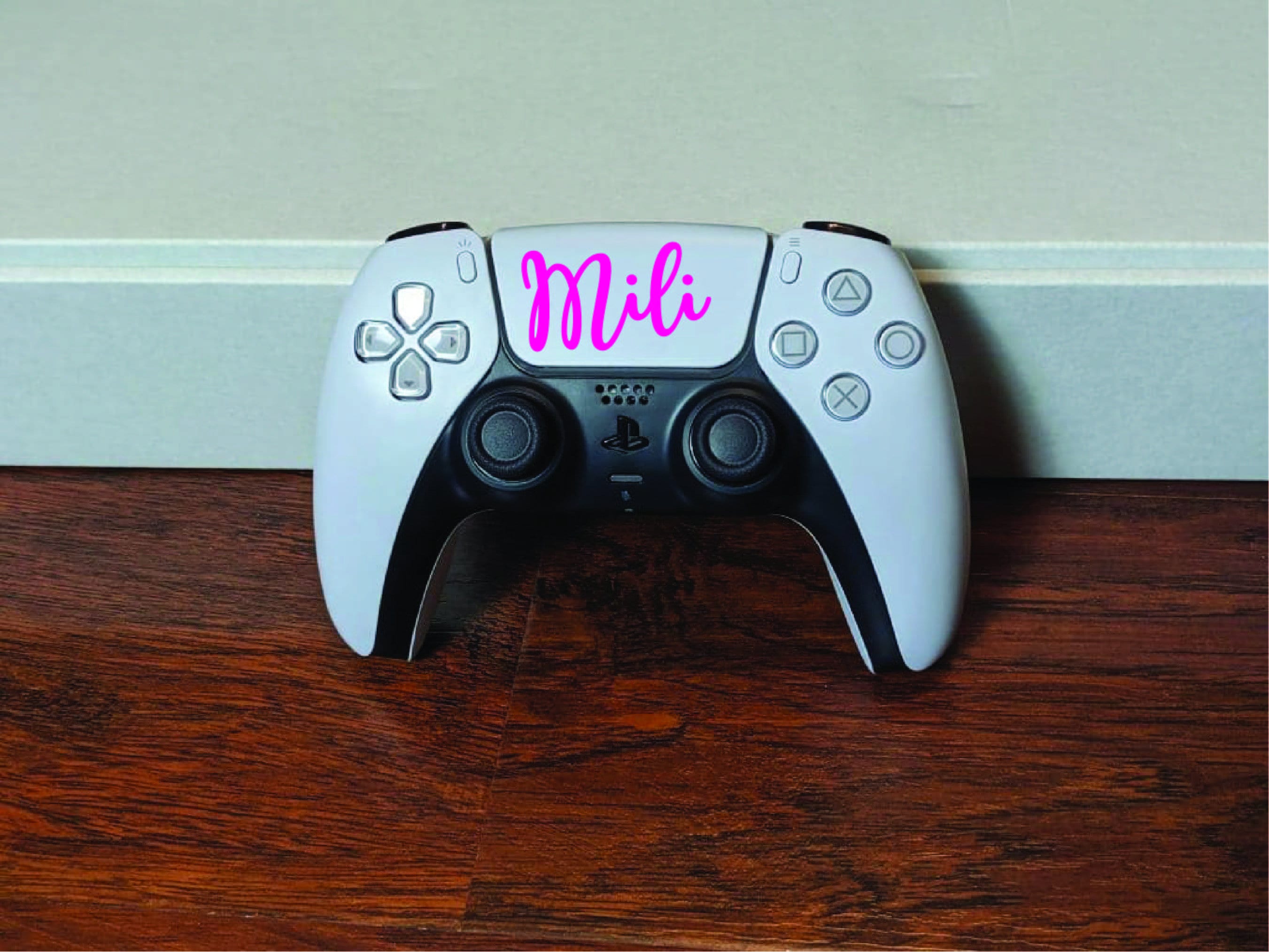 Custom Vinyl Decal Controller Name Personalized Controller Etsy