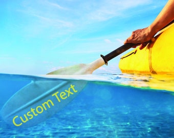 Custom Kayak Paddle Decal Custom Kayak Decals Oar Decal Canoe Oar Decal Kayak Paddle Decal Sticker Vinyl Text Decal Paddleboard Decal Nature