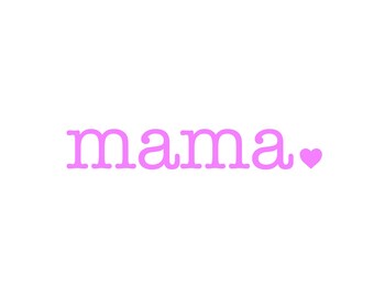 Mama Decal Proud Mama Decal Vinyl Mama Decal Mama Heart Decal Car Decal Cup Decal Laptop Decal Proud Parent Vinyl Decal