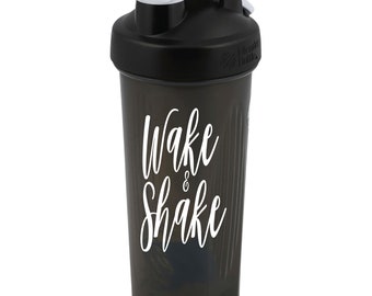 Wake and Shake Decal Custom Decal Wake and Shake Tumbler decal tumbler decal laptop decal wine glass decal car decal coffee mug