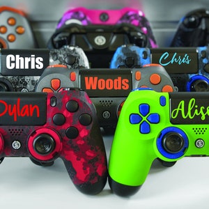 Custom Vinyl Decal Controller Name Personalized Controller Decal Gamer Decal Video Game Vinyl Decal Name Decal