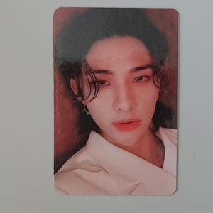 Redlight LOMO Hyunjin/Bang Chan Stray Kids NoEasy Subk Shop Pob Fotokarte