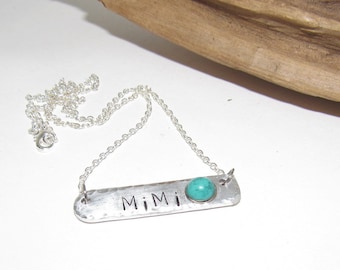 Mimi necklace for grandmothers, western necklace gift for her, personalized necklace, Mama gift