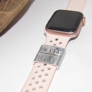 Personalized Watch Band Charm, Smart Watch Charm, custom charm for smart watch, I watch band weight loss charm