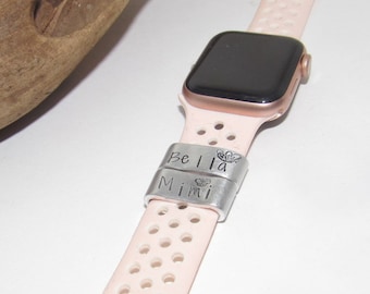 Personalized Watch Band Charm, Smart Watch Charm, custom charm for smart watch, I watch band weight loss charm