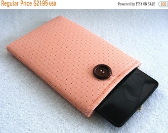 On Sale Now Kindle Fire Cover, IPad Mini Cover, Kindle Fire Case, Mini IPad Mini Case, Nook Cover, IPad Mini Cover, Rose Pink and Brown, 8 1