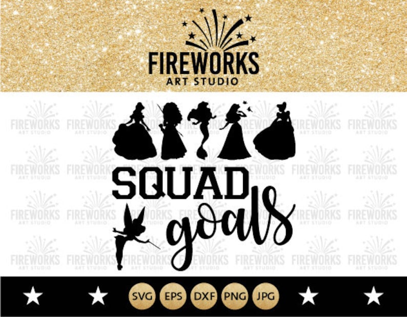 Free Free 156 Princess Squad Goals Svg Free SVG PNG EPS DXF File
