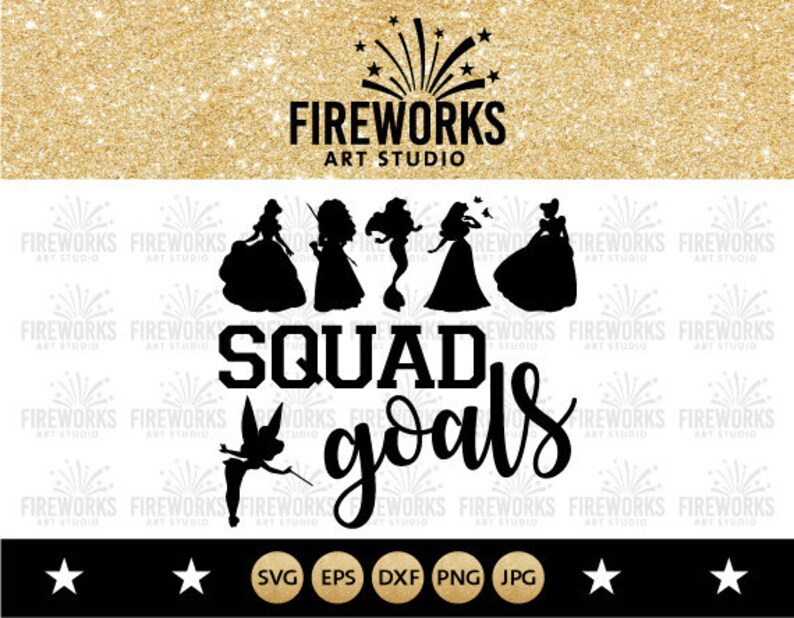 Free Free 332 Disney Princess Squad Goals Svg SVG PNG EPS DXF File