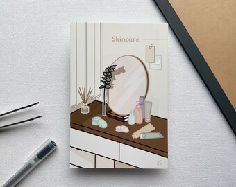 Skincare Postcard Etsy