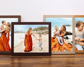 Picture Frames Hardwood Wall Frames Custom Size Framing High Quality Home Decor Square Photo Frames 8x10 Frame 11x14 Frame 16x20 Frame