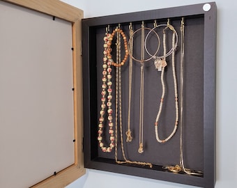 Navy blue cheap jewelry armoire