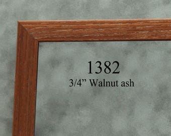 Walnut Frame, Ash Wood Picture Frame, Handmade Photo Frame, Home Decor size3x5,4x6,5x5,5x7,8x8,8x10,9x12,10x10,11x14,12x12,12x16,14x18,16x20