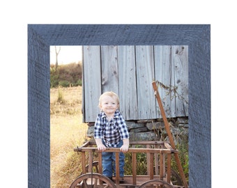 Farmhouse Distressed Frame, Rustic Wide Picture Frame, Hand Painted and Custom Made, Choose your Size, 5x7, 8x10, 11x14, 16x20 and any size!