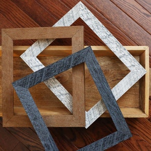 Rustic Picture Frame, Custom Size Frames Reclaimed Wood Handmade Frames, Farmhouse Home Decor